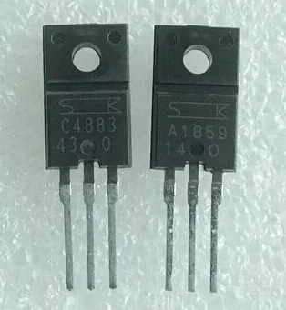 

2SA1859A 2SC4883A A1859A C4883A A1859 C4883 2A 180V TO-220F ROHS ORIGINAL 10PCS/lot Free Shipping Electronics composition kit