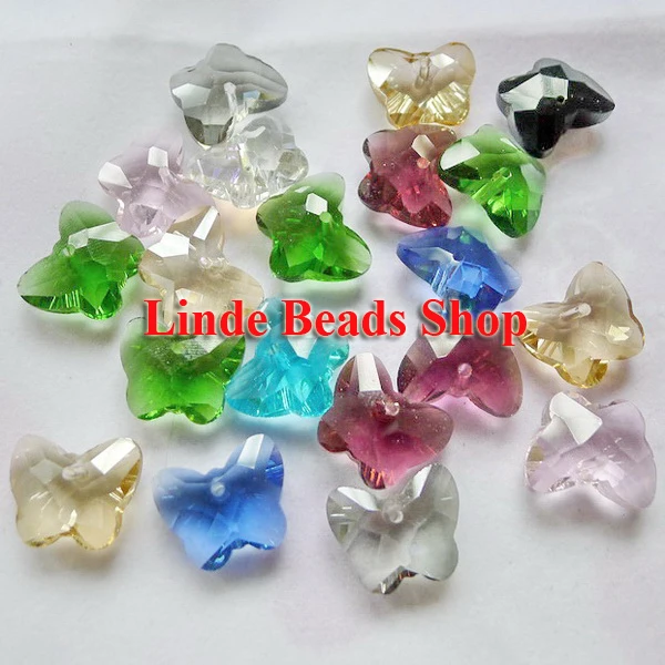 

Wholesale 14mm Crystal 6754 Butterfly Pendant 60pcs/lot AAA Top Quality Free Shipping