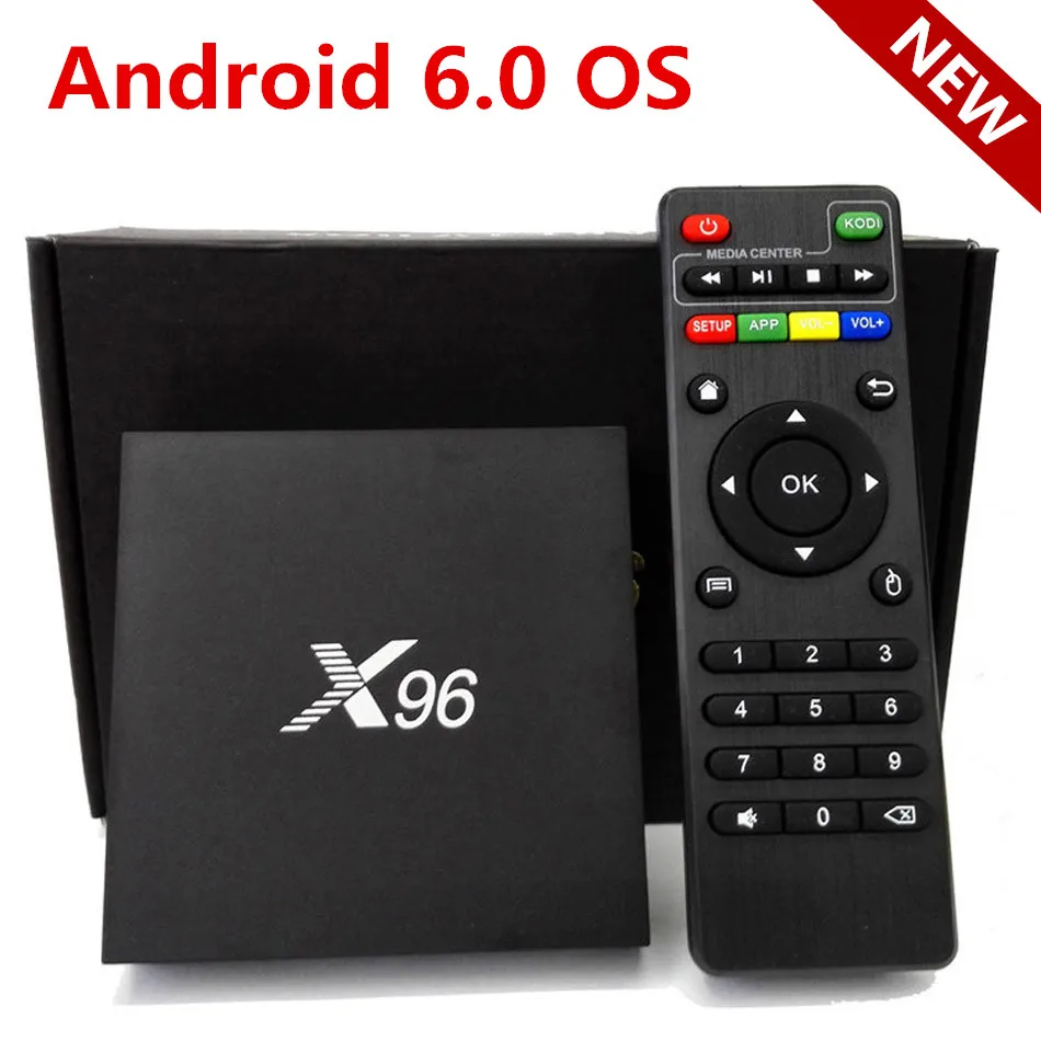X96 Android 6.0 TV Box Amlogic S905X Max 2GB RAM+16GB ROM Quad Core
