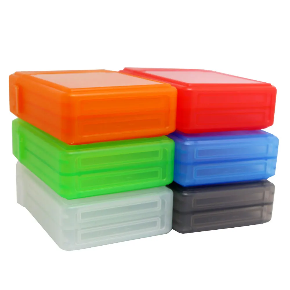

New 2.5 inch IDE SATA HDD Hard Disk Drive Protection Storage Box Plastic Protective Case Cover x 1