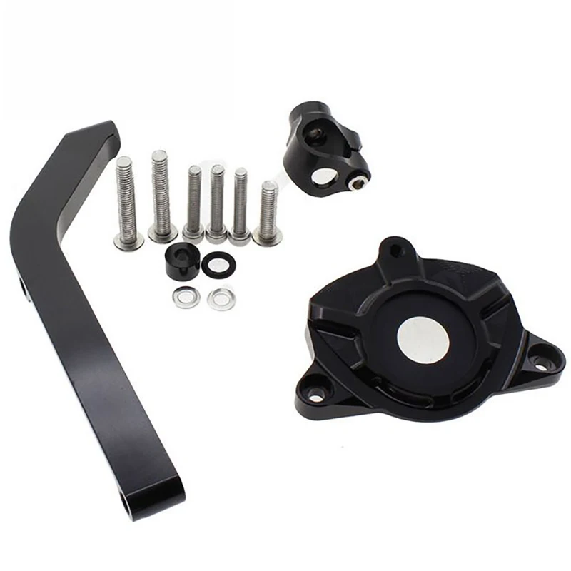 

Aluminum Adjustable Steering Stabilize Motorcycle Damper Bracket Mount Kit Fit for KAWASAKI Z1000 2014-2016