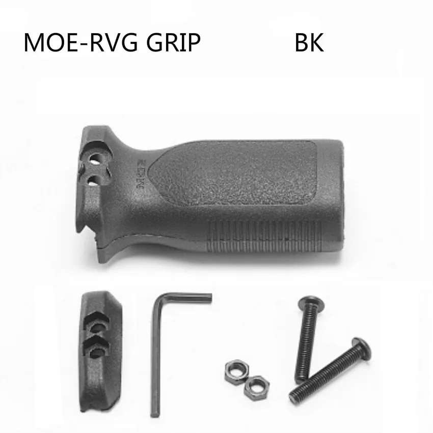 

Outdoor Hunting MOE-RVG Mag Grip Hunting Water Gun Adjustable Grip Toy Gun Accessories for Nerf Toy Gun Black/Tan