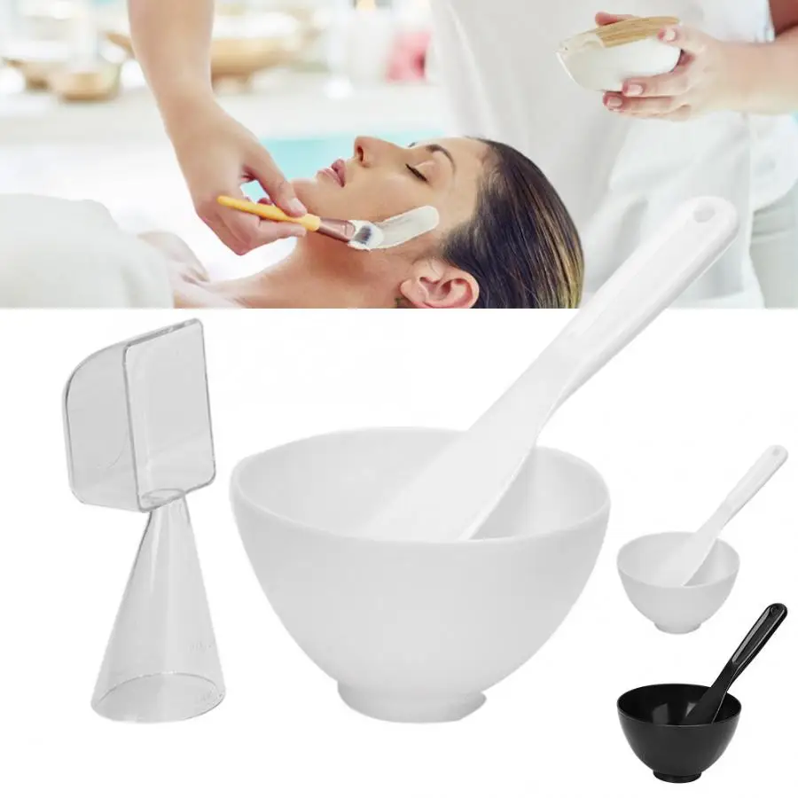 

DIY Mask Bowl Set Mask Powder Mixing Stick Measuring Spoon Cosmetic Tool DIY Face Mask Tool Set