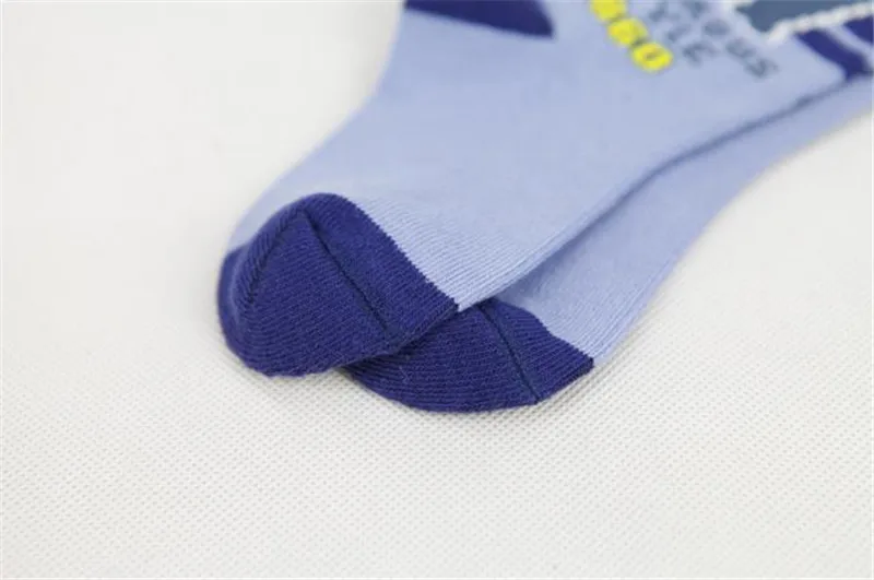 5 пар/лот, новые носки для мальчиков и девочек, хлопковые носки, Кружевные Носки с рисунком, Tws0310