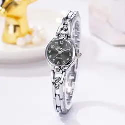 Новые продажи Saat элегантные роскошные женские часы-браслет женские стальные часы женские наручные часы арабские Часы Montre Femme # A