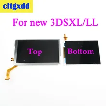 cltgxdd Replacement Upper Top Bottom Lower LCD Display Screen for NEW 3DS XL LL Repair Parts Display Panel cltgxdd Replacement Upper Top Bottom Lower LCD Display Screen for NEW 3DS XL LL Repair Parts Display Panel