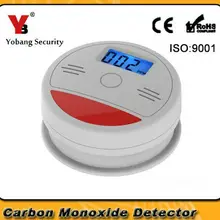 Yobang охранный ЖК-датчик газа CO датчик угарного газа детектор сигнализации беспроводной детектор утечки ядовитого газа CO детектор