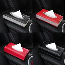 Bling Tissue Box держатель Кристалл прямоугольная салфетка перекачки бумажный чехол диспенсер для дома и офиса Авто Декор