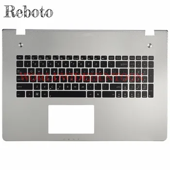 

Reboto 100% Original and Brand New US standard Laptop Keyboard Compatible for ASUS N76VZ N76VM US Layout With backlit Palmrest