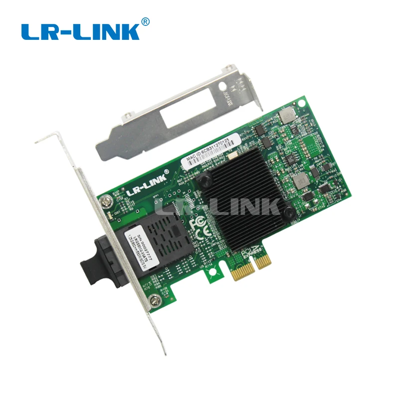 LR LINK 6220PF LX gigabit ethernet PCI Express адаптер для сетевой карты волоконно оптический ПК intel
