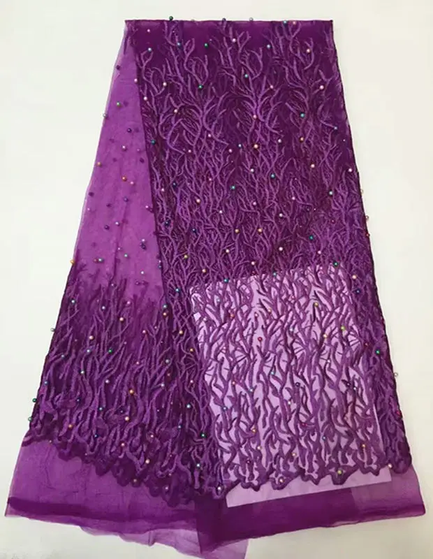 DP136-Pure-color-beaded-African-net-lace-fabric-for-wedding-dress-free-shipping (1)