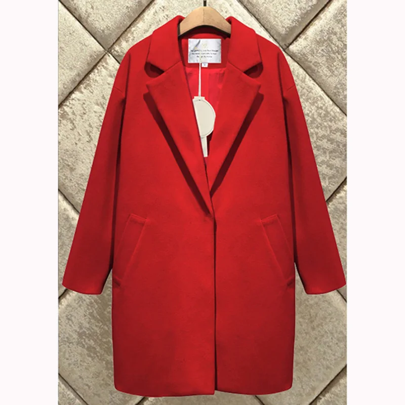 Новинка года, осенне-зимнее женское длинное шерстяное пальто, зимние высококачественные зимние куртки и пальто, элегантное теплое пальто для женщин LU435