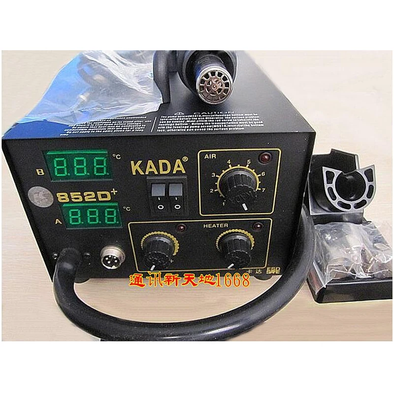 Паяльная станция KADA 852D + 2 в 1 220 В SMD SMT с паяльником горячим воздухом|kada 852d|kada