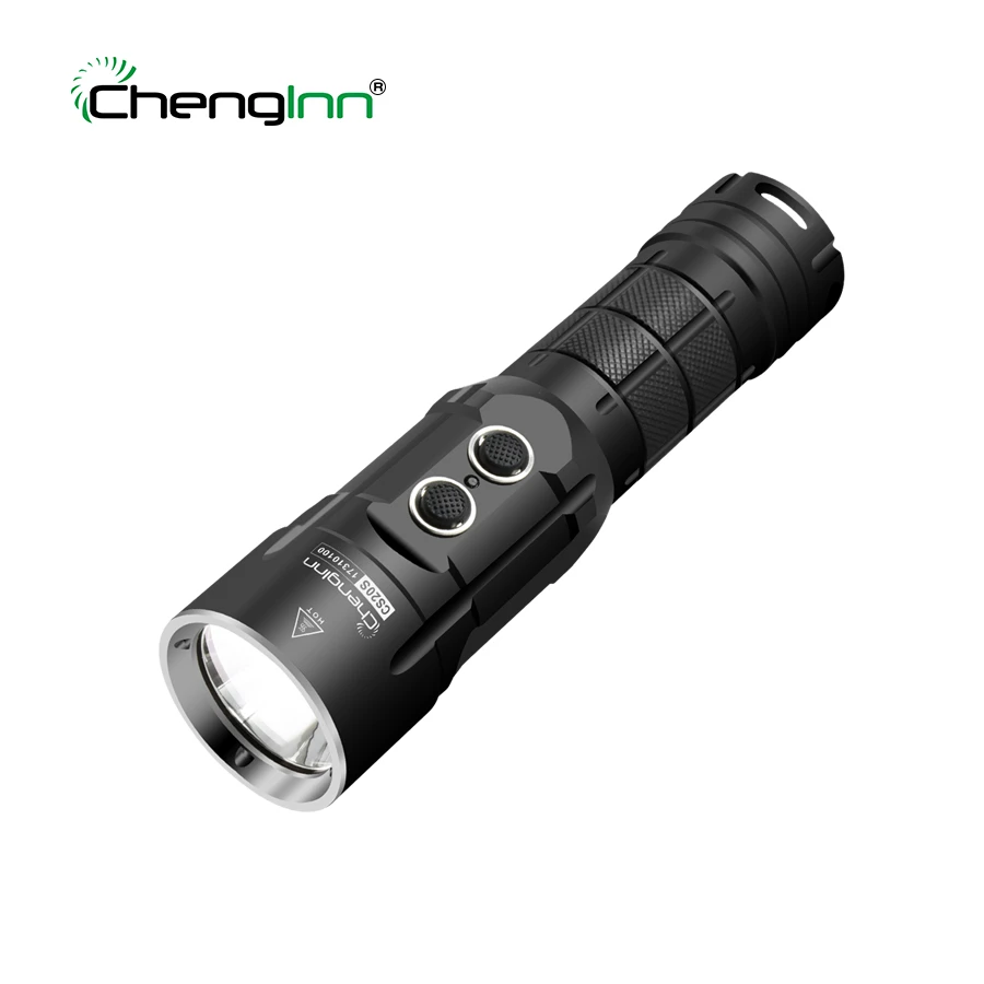 Kopen Chenglnn CS20S Krachtige Zaklamp Oplaadbare USB Waterdicht 6 Modi SOS Cree LED Licht Fakkel Lantaarn gebruik 26650 Batterij