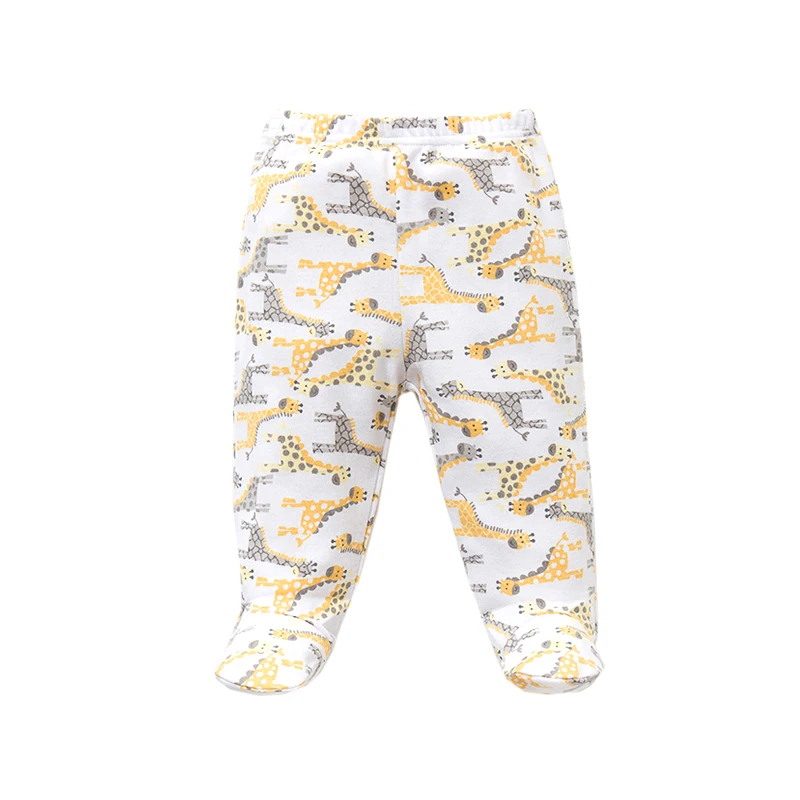 Г., новые модные штанишки для малышей Хлопковые Штаны для маленьких девочек и мальчиков леггинсы для малышей с мультяшным принтом Одежда для новорожденных от 3 до 12 месяцев