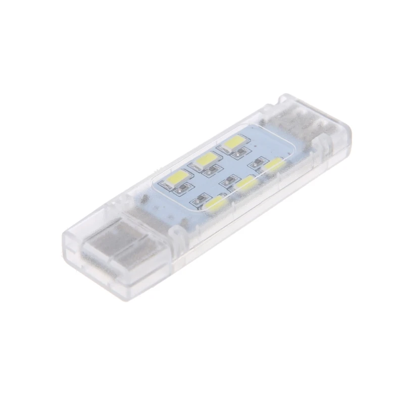 

Mini USB Led Night Light Camping Lamp Double Sided 12 leds USB Reading light