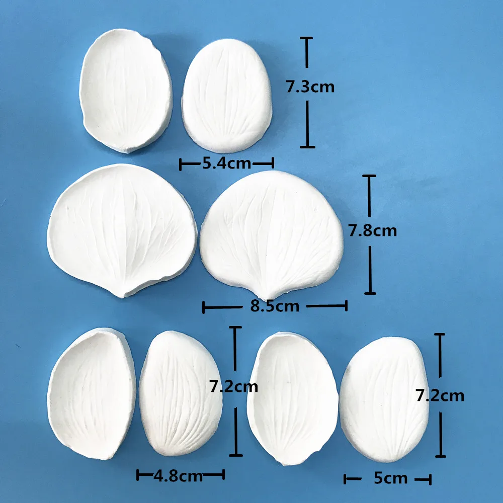 Помадка плесень лепестки ириса инвертный сахар цветок вены лепестки глины формы печати плесень r глины инструмент плесень caly Цветок Инструменты