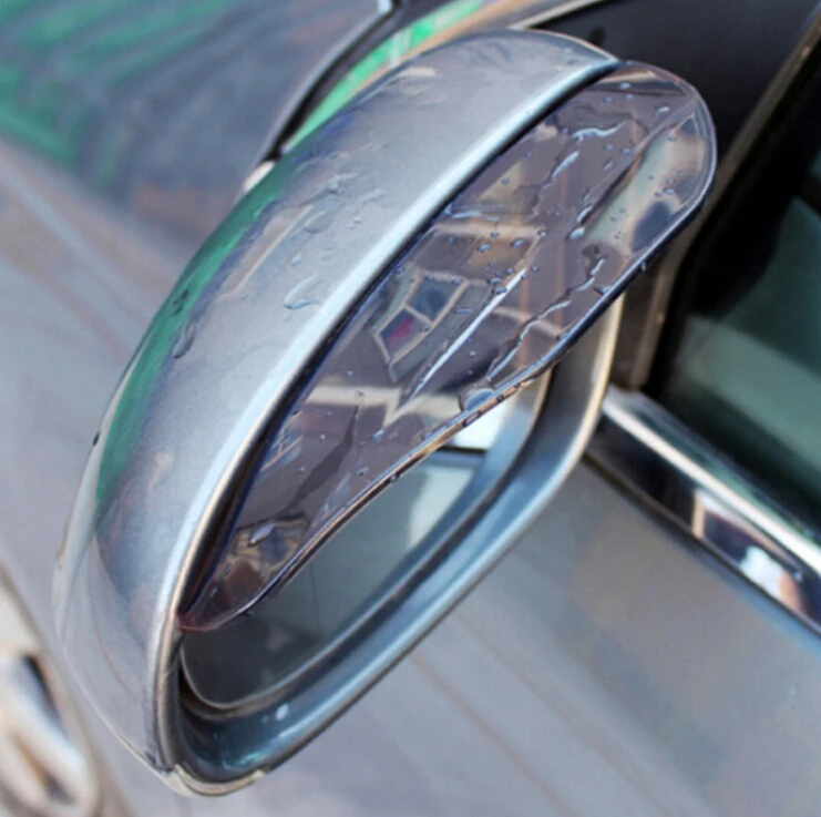

2pcs PVC Car Back Mirror Eyebrow Rain Cover sticker For Chery A1 A3 Amulet A13 E5 Tiggo E3 G5 AUTO accessories