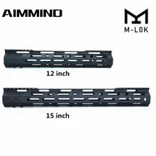 Сверхтонкий светильник MLok mlok, M-LOK, защита рук, поплавок AR15 M4 M16 223 5,56, винтовка со стальной бочковой гайкой
