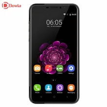 Helle schwarz oukitel u20 plus 4g smartphone 5,5 zoll mtk6737 Quad Core 2 GB RAM 16 GB ROM 5.0MP 0.3MP + 13.0MP Kameras Mobile telefon