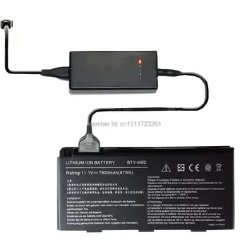 

External Laptop Battery Charger for MSI BTY-M6D GX660 GX680 GX680R GX780 Series