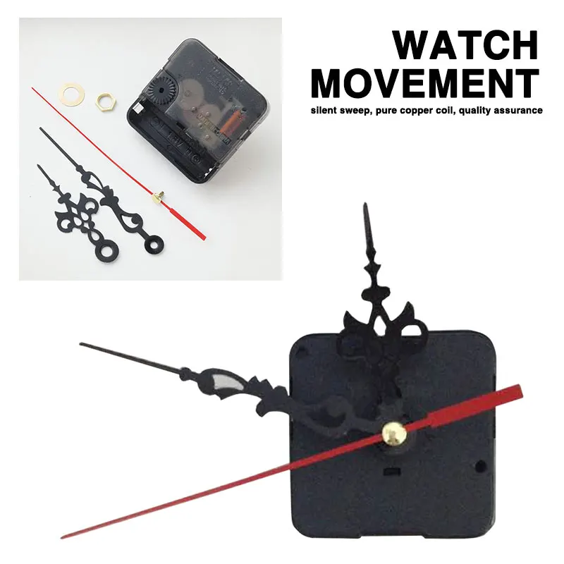 

DIY Silent Clock Mechanism Classic Quartz Watch Wall Clock Movement Mechanism Parts Repair Replacement Essential Tools