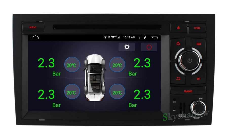 Clearance C500 4G LTE 8 Core Android 6.0 Car DVD Player GPS Map DVR camera TPMS OBD2 Bluetooth WIFI Radio For Audi A4 RS4 2002-2007 2008 10