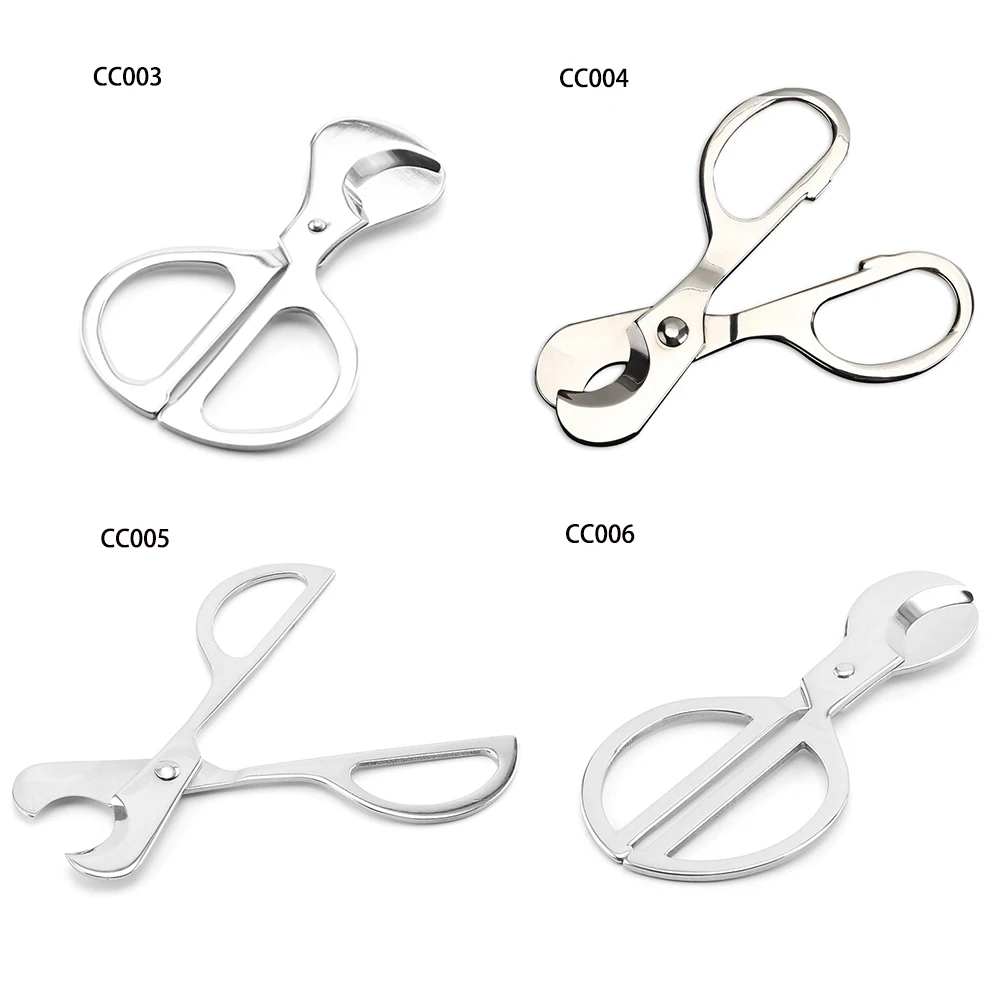 1pc Silver Stainless Steel Cigar Cutter Knife Scissor Easy To Cut Blade Smok Machine For Cutting Tobacco Tools | Дом и сад