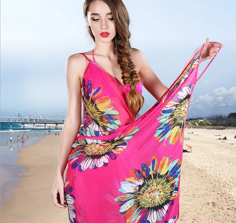 swimsuit cover up scarf