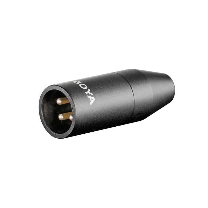 BOYA 35C XLR 3 5 мм (TRS) mini Jack Female микрофон адаптер контактный разъем для видеокамеры