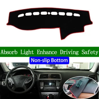 

For GAC Trumpchi GA5 PHEV 2011 2012 2013-2016 Non-slip Bottom Dashboard Cover Car Decals Car Stickers Interior Car Accessories