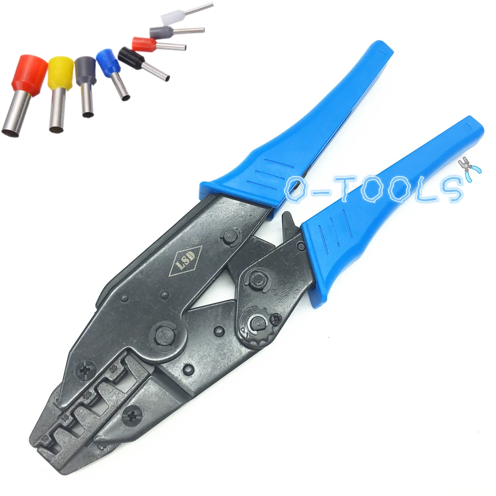 

Ratchet Crimping Tool for wire-end ferrules 10-35mm2 hand cimping plier crimper LS-35WF