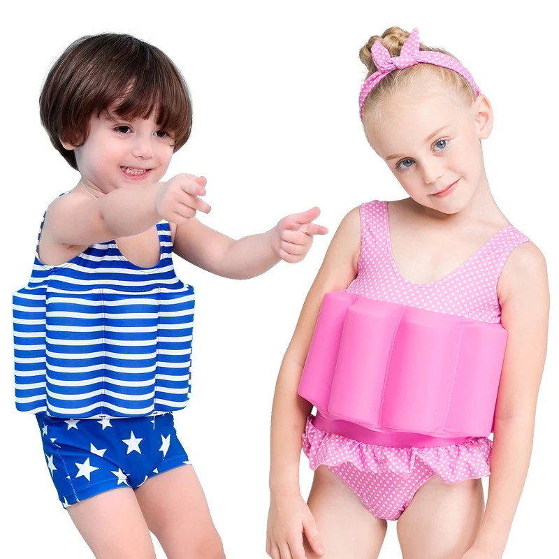 

Children Floating Swimming Suit Detachable Training Bathing Toddler Buoyancy Swimsuit Infant Boy Girl Practical Swimwear