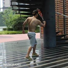 Новое поступление WJ быстросохнущие брюки мужские домашние свободные спортивные штаны для отдыха WJ быстросохнущие брюки