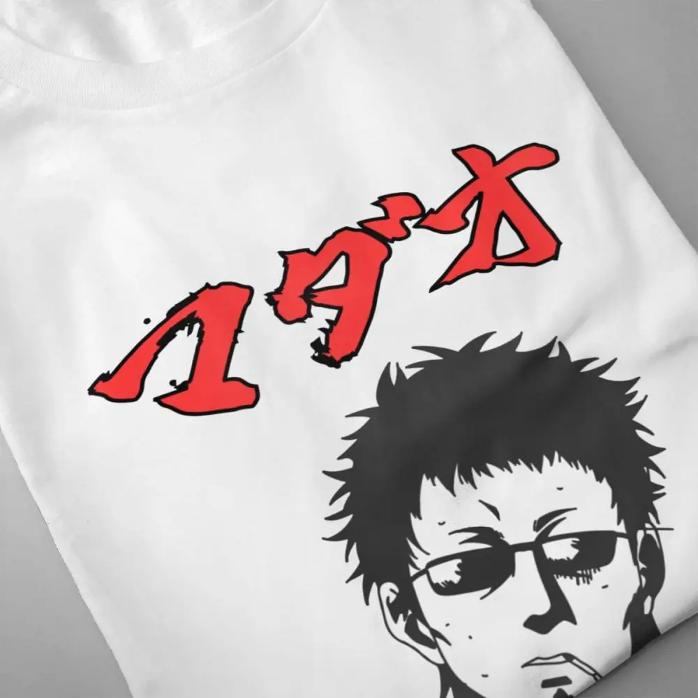 Популярная футболка Gintama Hasegawa Taizou, аниме, графическая футболка Homme, Мужская футболка, Camiseta, S-6XL размера плюс