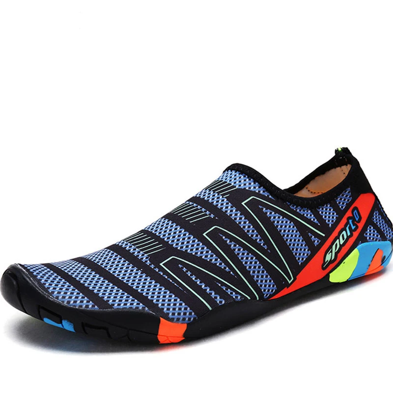 

Summer Swimming Shoes Water Sports Beach Surfing Slippers Unisex Sneakers Upstream Light Footwear For Women Plus Size