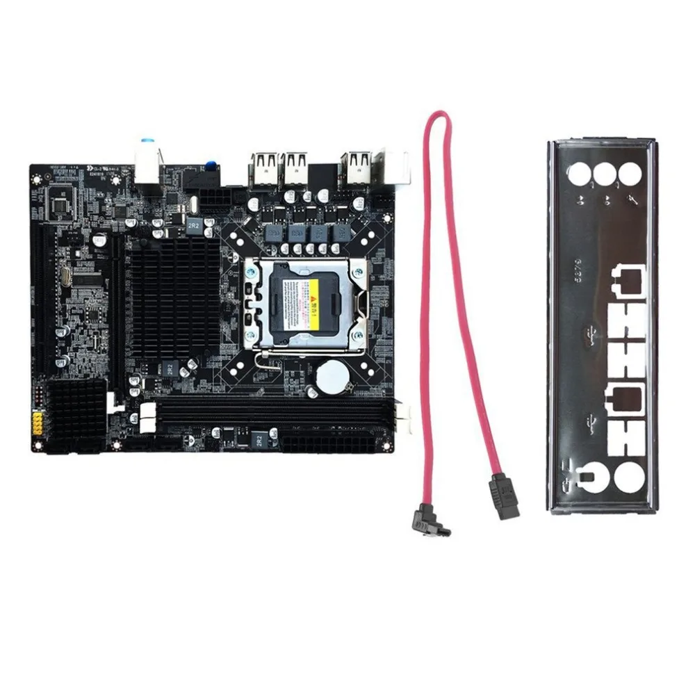 

Desktop Motherboard Computer Mainboard For X58 LGA 1366 DDR3 16GB Support ECC RAM For Quad-Core Six-Core Needle 8PIN
