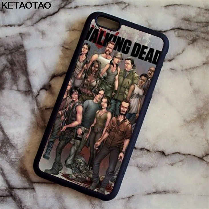 KETAOTAO The Walking Dead Zombie Rick Daryl Phone Cases