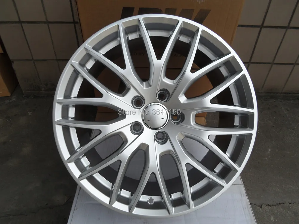 18x8J колеса диски PCD 5x112 центр отверстия 66 6 ET35 с колпачками ступицы|Диски колёсные| |