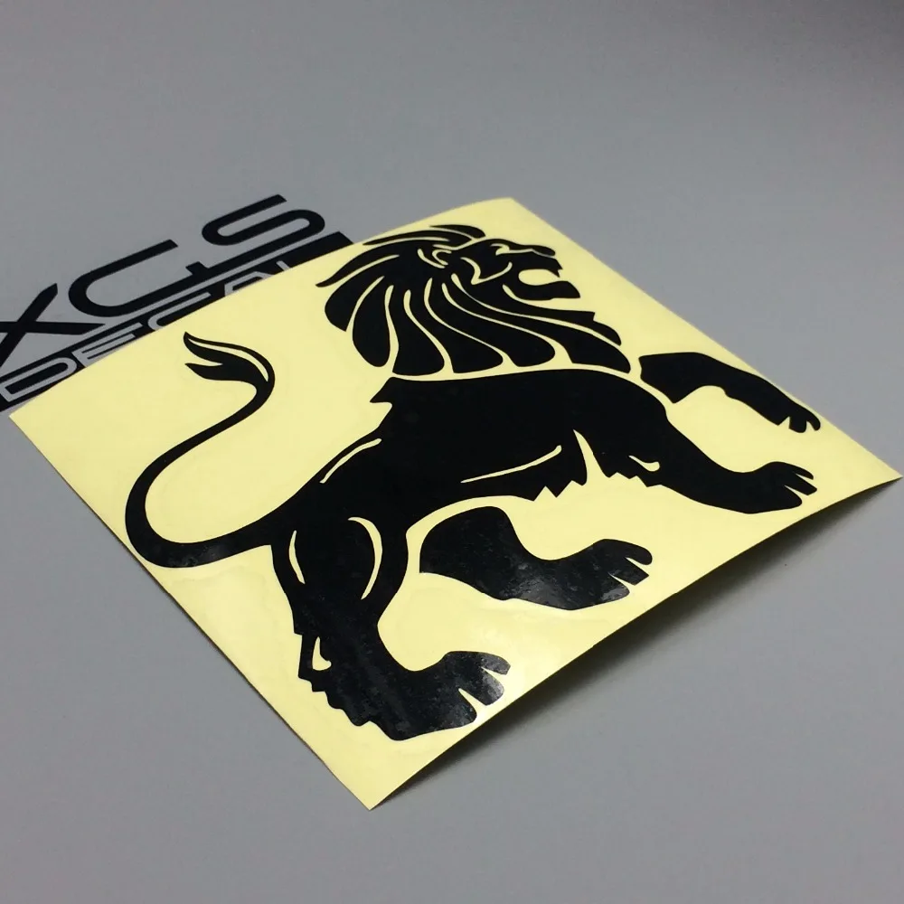 

XGS DECAL Car decals animal lion 13 x 11.2 cm car motorcycle truck ebike reflective waterproof vinyl stickers