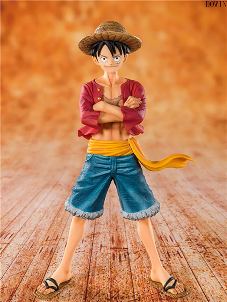 

Anime ONE PIECE Figure Monkey D. Luffy F ZERO `Straw Hat` Luffy PVC Action Figures Model Toys Collection Doll Gift 16cm