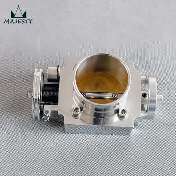 60 MM UNIERSAL 60MM VQ35TPS ALUMINUM THROTTLE BODY INTAKE MANIFOLD BILLET SILVER 60 MM UNIERSAL 60MM VQ35TPS ALUMINUM THROTTLE BODY INTAKE MANIFOLD BILLET SILVER