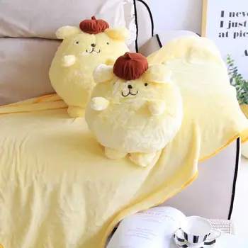 

Soft Cute Flannel Plush Toys Doll Cartoon Plush Doll Toys Blanket For Girl Kid