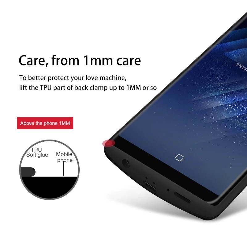 VVKing 6500 мАч/5000 мАч зарядное устройство чехол для Samsung Galaxy S8 plus внешний аккумулятор