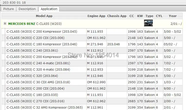 Фильтр кабины для BENZ: W/C/S 203-C класса, C209-CLK класса C-class(W203) Coupe(CL203)(S203) CLC(CL203) CLK(C209)#2038300118