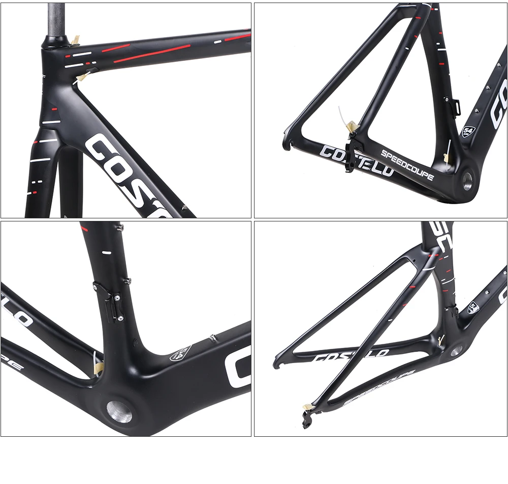 Perfect 2019 Costelo Speedcoupe carbon road bike frame Costelo bicycle bicicleta frame carbon fiber bicycle frame 48 51 54 56 13