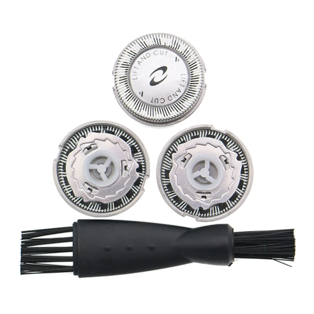 3 шт. бреющая головка с двумя лезвиями для Philips Norelco HQ3 HQ56 HQ55 HQ442 HQ300 HQ916 HS990 HQ904 HP1328 HP1335