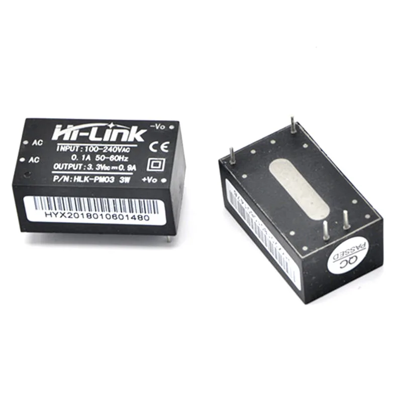 Hi-Link ac dc 3,3 В 3 Вт модуль питания, модуль питания HLK-PM03