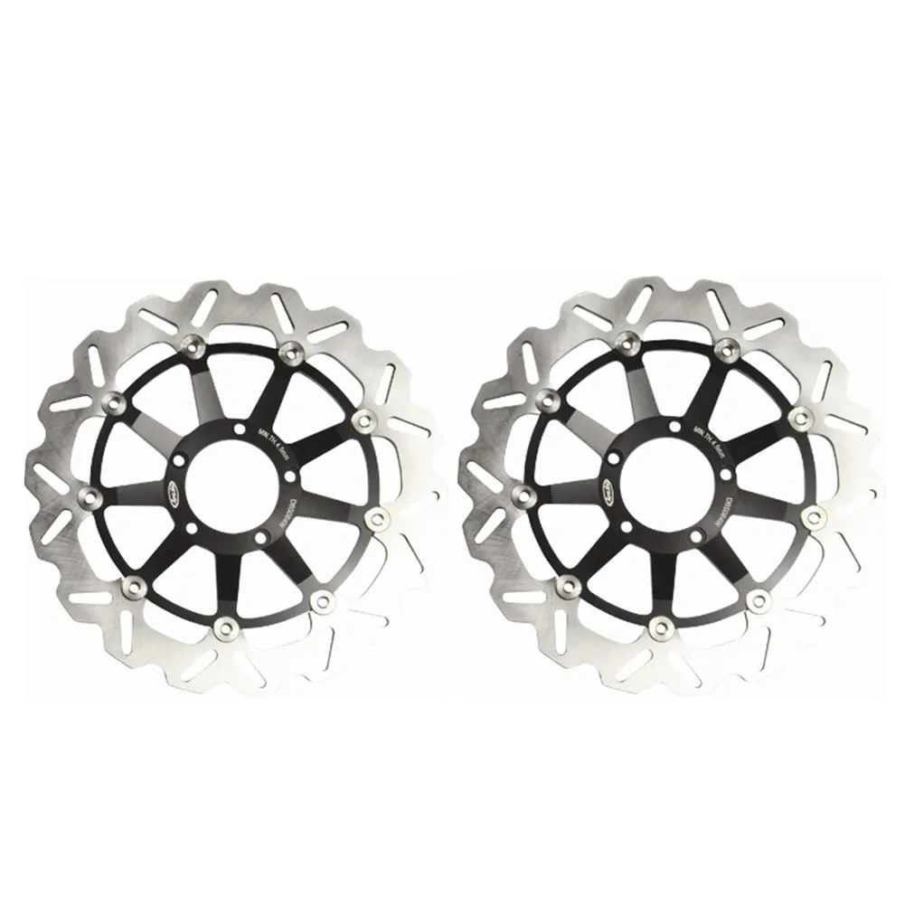 2x Motorcycle Front Brake Rotors Disc Braking Disks for Ducati 748 749S 2003-2007 999 BIPOSTO 2002-2006 MONSTER 1100S 2009-2010 pair motorcycle front brake rotors disc stainless steel braking disks l r for yamaha xp t max tmax 500 abs 2008 2011 2010 2009