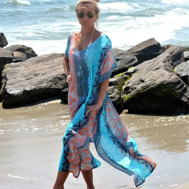 Buy 2016 Beach Pareo Tunic Sarongs Bathing Suit Cover